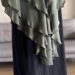Three Layer Oval Khimar Chiffon Hijab